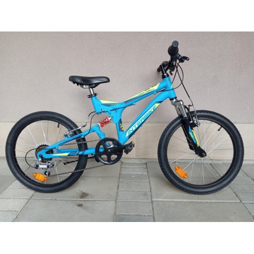 детски алуминиев мтв велосипед PARALAX 20 INTERBIKE преден и заден амортисьор детски алуминиев мтв велосипед PARALAX 20 INTERBIKE преден и заден амортисьор
